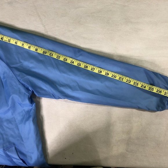 Vintage 90s Current Seen Light Blue Windbreaker - Picture 11 of 11